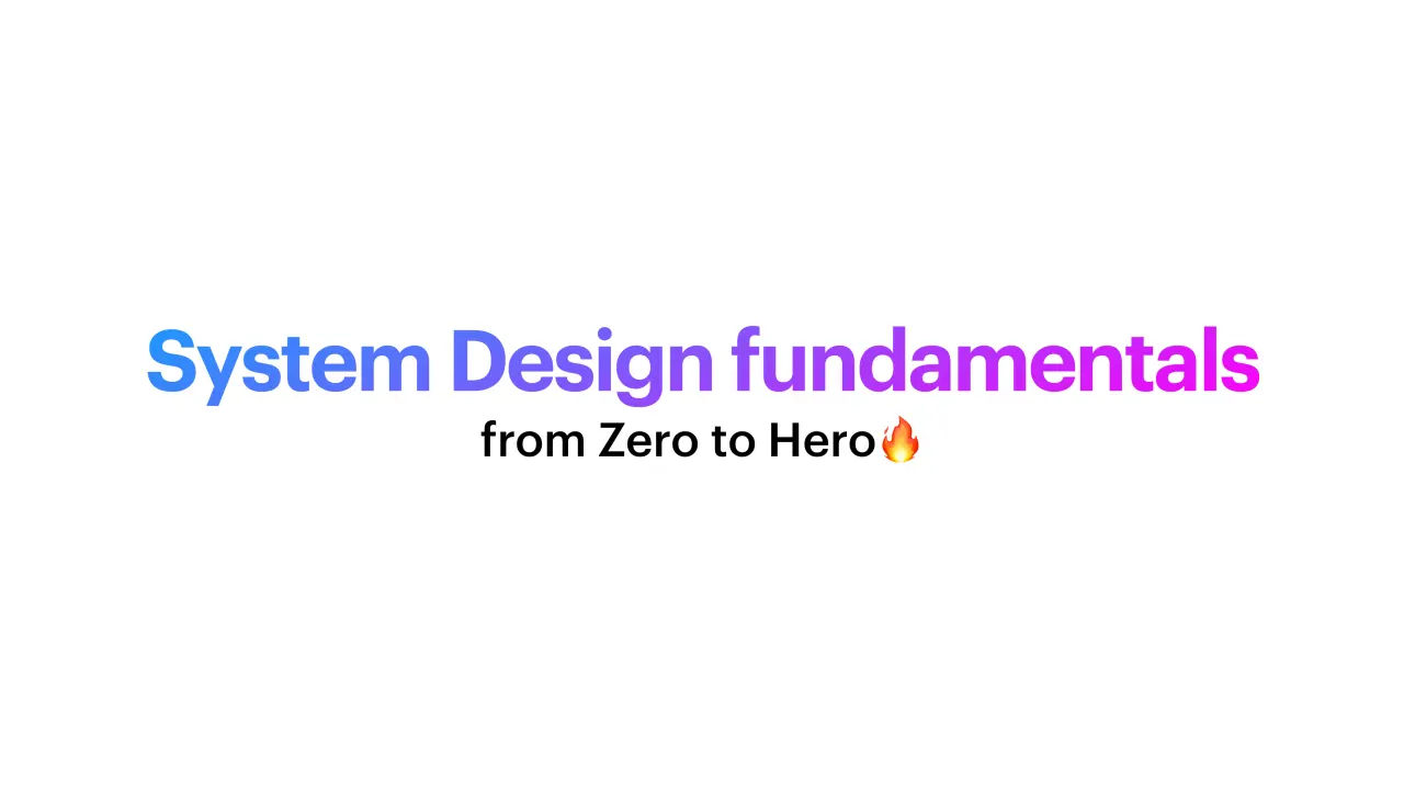 Слайд 3: SystemDesignfundamentals