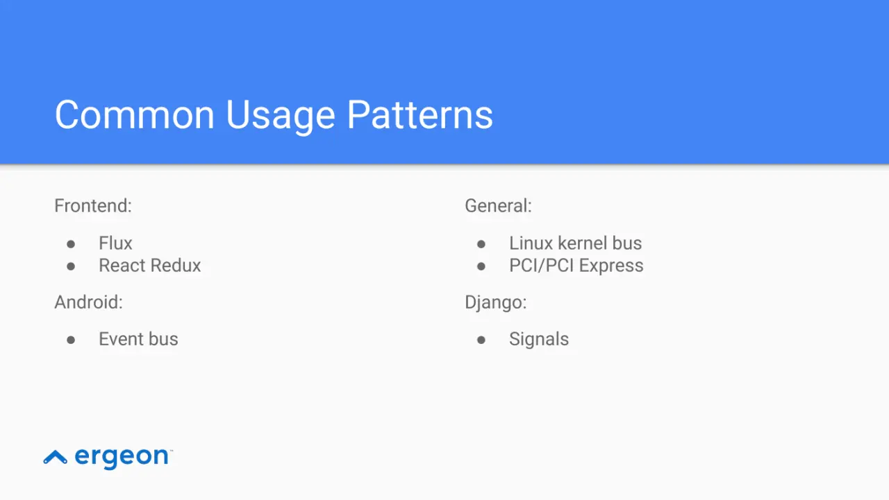 Слайд 5: Common Usage Patterns