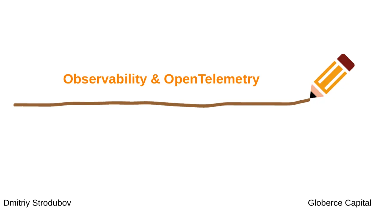 Слайд 1: Observability & OpenTelemetry