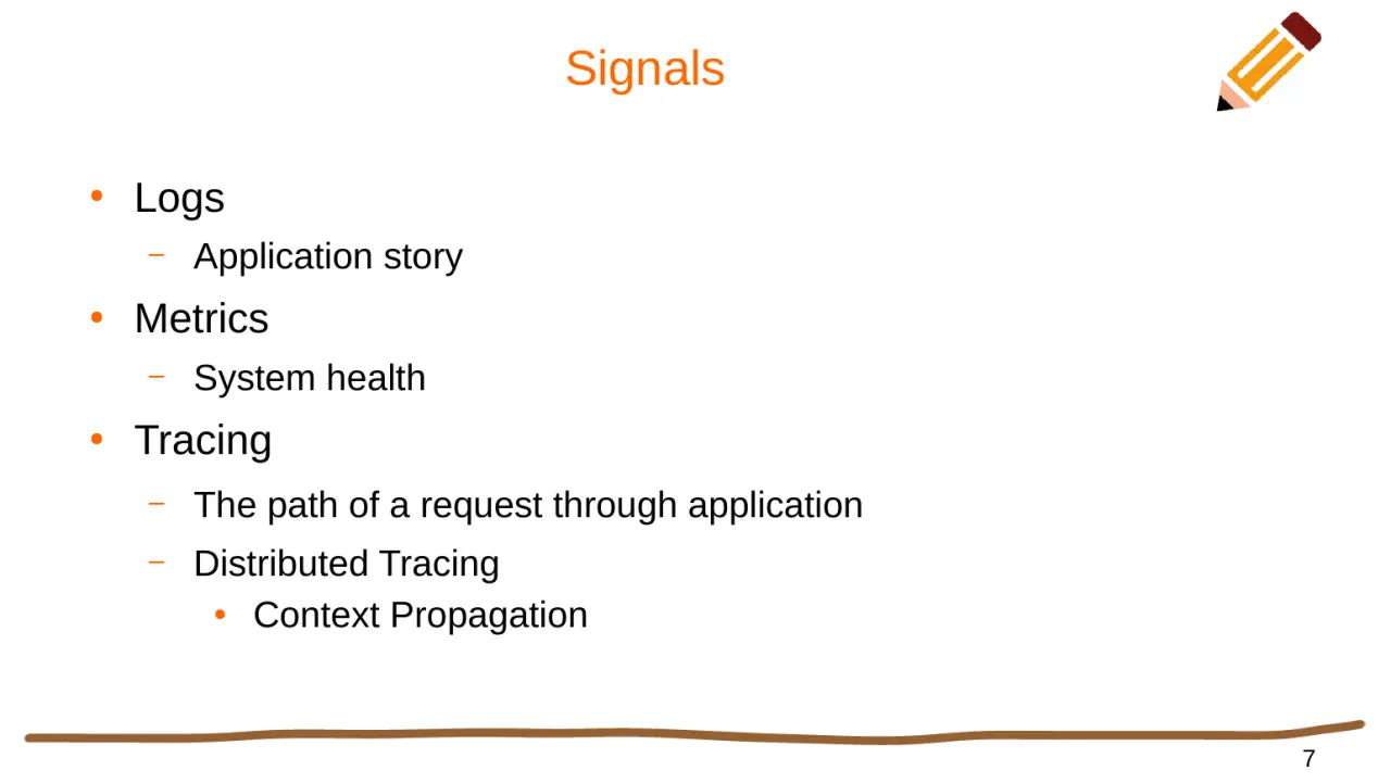 Слайд 7: Signals