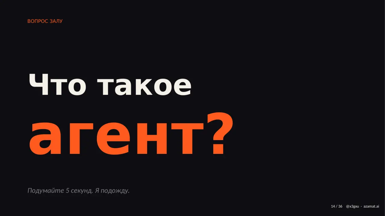 Слайд 14: ВОПРОС ЗАЛУ